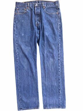 Levi’s 501 Original Fit Jeans – Men’s 34×30 – Blue Denim – Very Good Condition